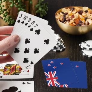 New Zealand flag Playing Cards