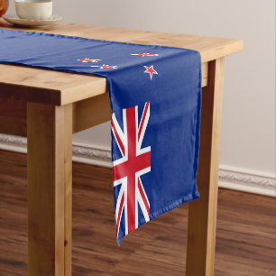 New Zealand flag Short Table Runner