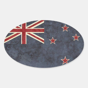 New Zealand Flag Stickers