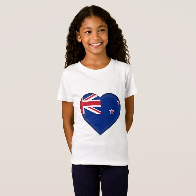 New Zealand Flag T-Shirt (Front Full)