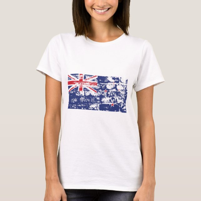 New Zealand Flag T-Shirt (Front)