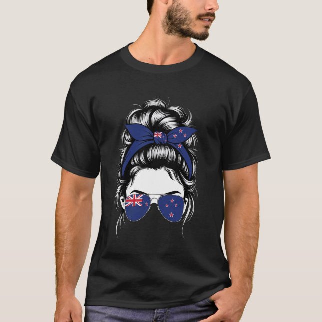 New Zealand Flag T-Shirt (Front)
