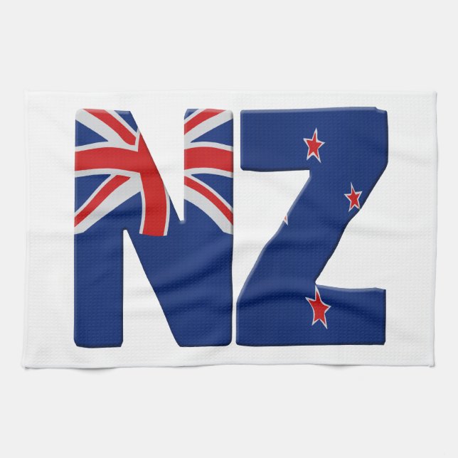New Zealand flag Tea Towel (Horizontal)
