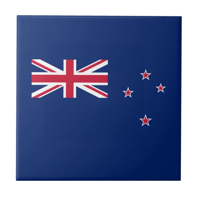 New Zealand Flag Tile (Front)