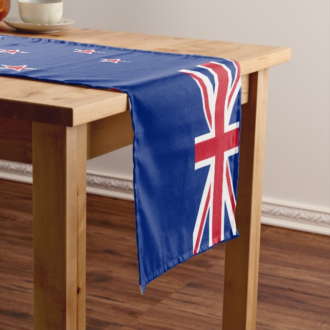 New Zealand Flag & Zealand fashion home /sports Short Table Runner (In Situ)