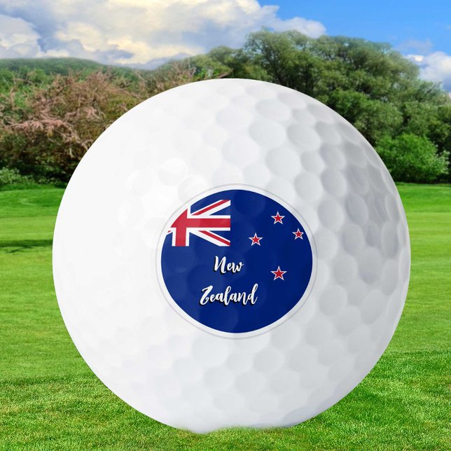 New Zealand Golf Balls, Zealand Flag / Patriots Balls (Creator Uploaded)