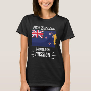 New Zealand Hamilton Mormon LDS Mission Missionary T-Shirt
