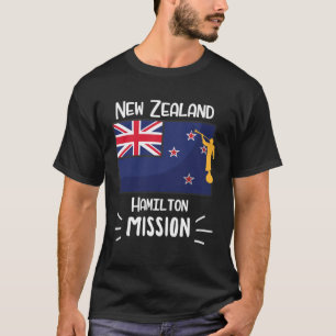 New Zealand Hamilton Mormon LDS Mission Missionary T-Shirt