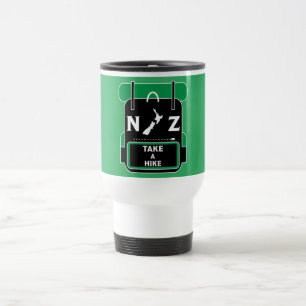 New Zealand Hiking - Walling NZ - Trail Walks NZ Travel Mug