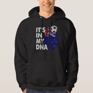 New Zealand In My Dna New Zealand Flag Team New Ze Hoodie
