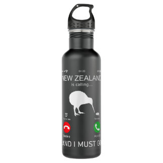 New Zealand is calling and i must go, zealand funn 710 Ml Water Bottle
