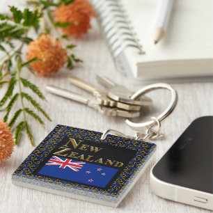 NEW ZEALAND KEY RING
