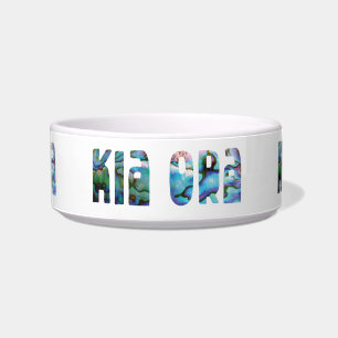 NEW ZEALAND KIA ORA GREETING BOWL