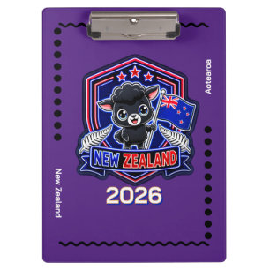 New Zealand Kids Clipboard