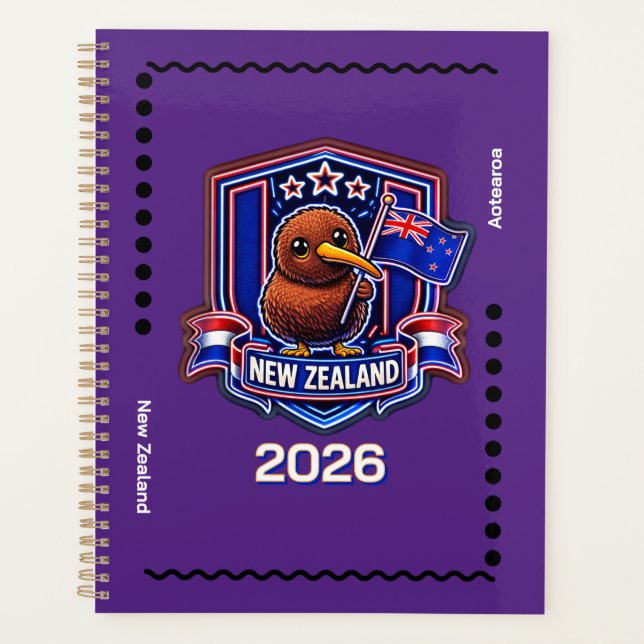 New Zealand Kids Planner (Front)