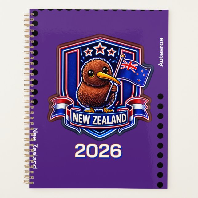 New Zealand Kids Planner (Front)