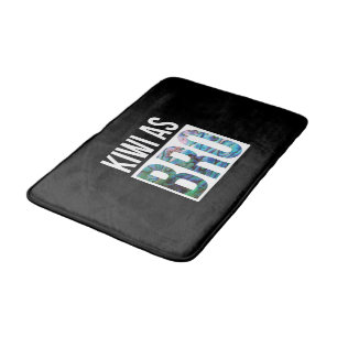 NEW ZEALAND KIWI AS BRO PAUA BATH MAT
