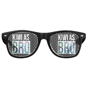 NEW ZEALAND KIWI AS BRO PAUA RETRO SUNGLASSES