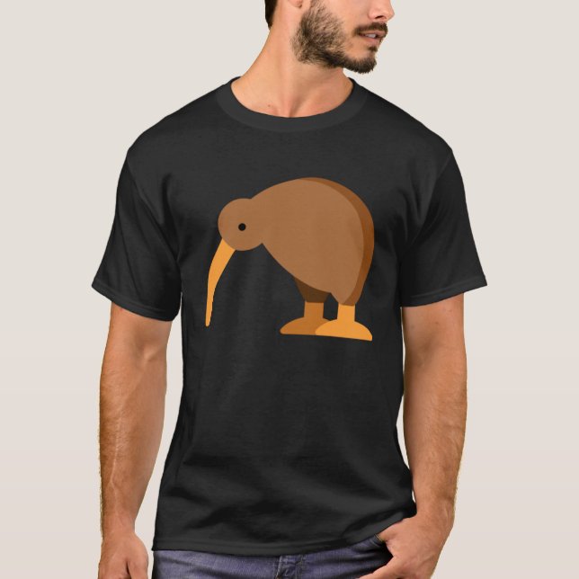 New Zealand Kiwi Bird Animal Wildlife  5 T-Shirt (Front)