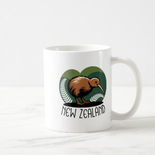New Zealand Kiwi Bird  Coffee Mug