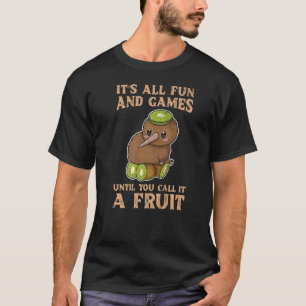 New Zealand Kiwi Bird Quote For A Kiwi _1 T-Shirt