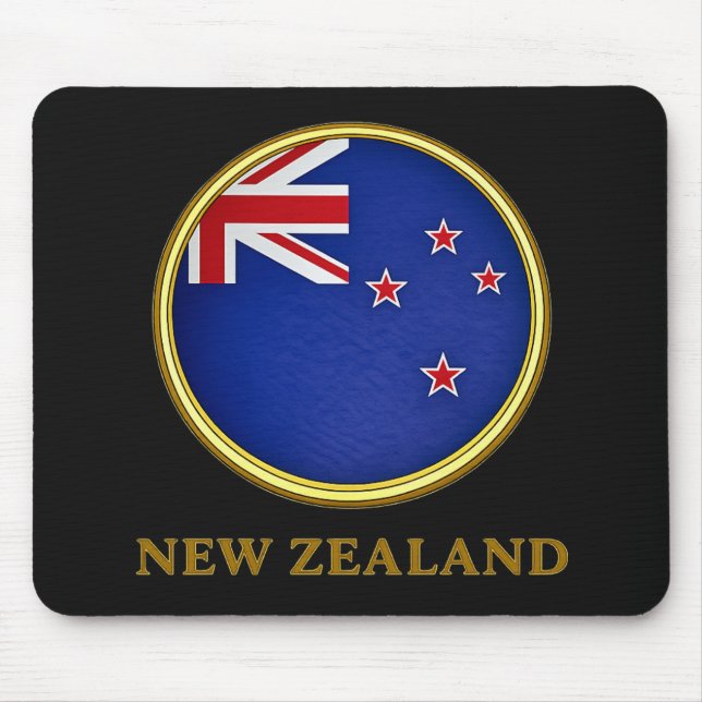 New Zealand - Kiwi Flag Mouse Pad (Front)