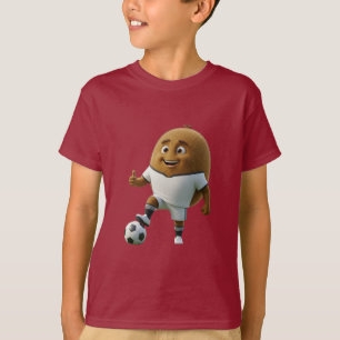 New Zealand Kiwi Fruit Soccer Mascot - Group G T-Shirt