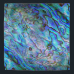 NEW ZEALAND KIWI PAUA BANDANA<br><div class="desc">Classic New Zealand seashell - the vibrant colors of the Paua shell. #madjack #paua #kiwi #new zealand #australia #downunder #sports</div>