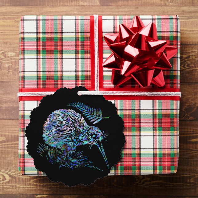 NEW ZEALAND KIWI PAUA CHRISTMAS ORNAMENT (Insitu (Gift))