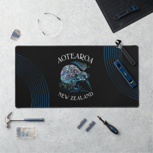 NEW ZEALAND KIWI PAUA  DESK MAT