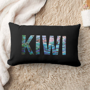 NEW ZEALAND KIWI PAUA LUMBAR CUSHION