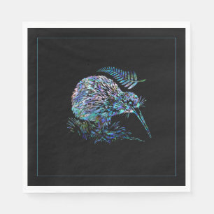 NEW ZEALAND KIWI PAUA NAPKIN
