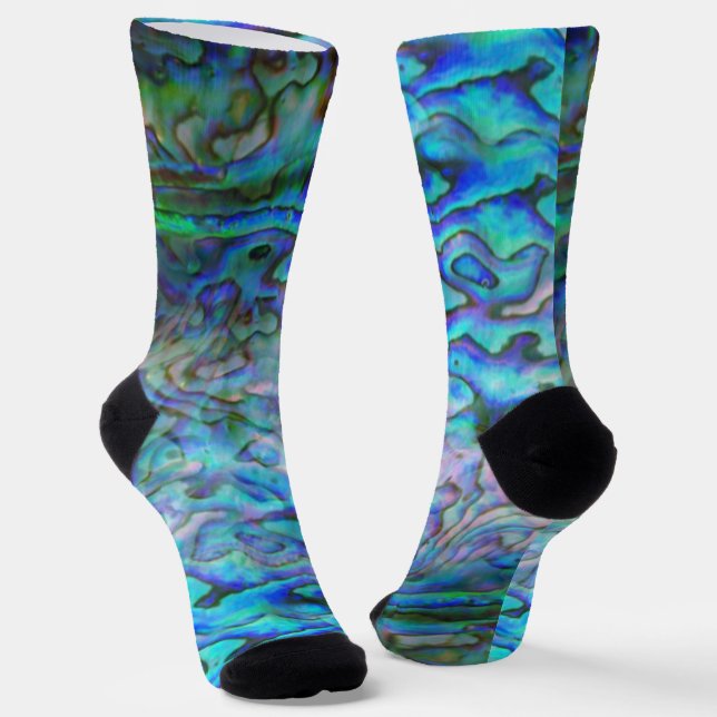 NEW ZEALAND KIWI PAUA SOCKS (Angled)