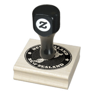 NEW ZEALAND KIWI RUBBER STAMP