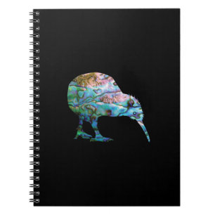 NEW ZEALAND KIWI SIMPLE PAUA NOTEBOOK