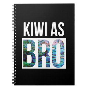 NEW ZEALAND KIWI SIMPLE PAUA NOTEBOOK