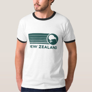 New Zealand Kiwi Stripes Mens T-Shirt