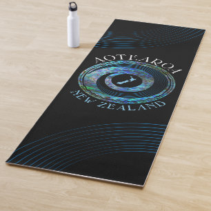 NEW ZEALAND KORU PAUA YOGA MAT