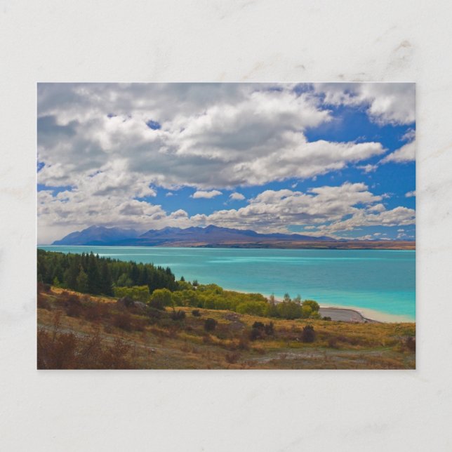 New Zealand: Lake Pukaki Postcard (Front)