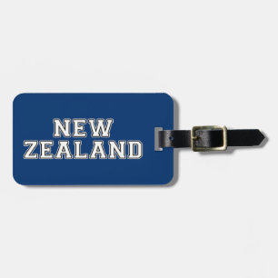New Zealand Luggage Tag