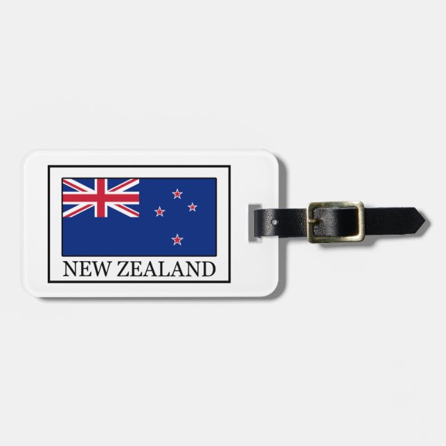New Zealand Luggage Tag (Front Horizontal)