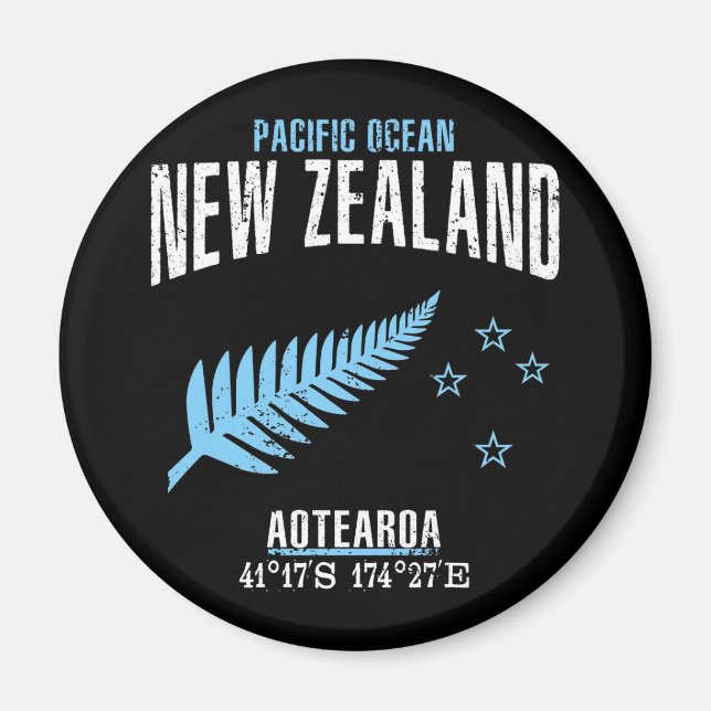 New Zealand Magnet (Front)