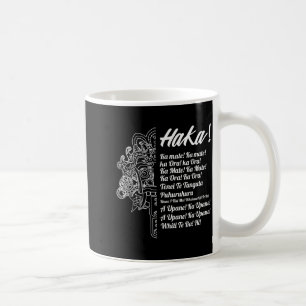 New Zealand Maori Haka - Ka Mate Rugby Tee Coffee Mug