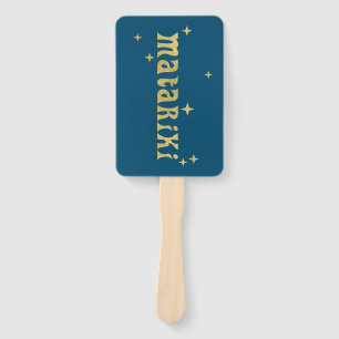 New Zealand Maori - Matariki Stars 1 Hand Fan
