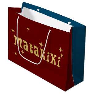New Zealand Maori - Matariki Stars 1 Large Gift Bag