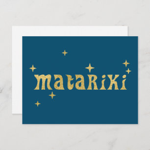 New Zealand Maori - Matariki Stars 1 Postcard
