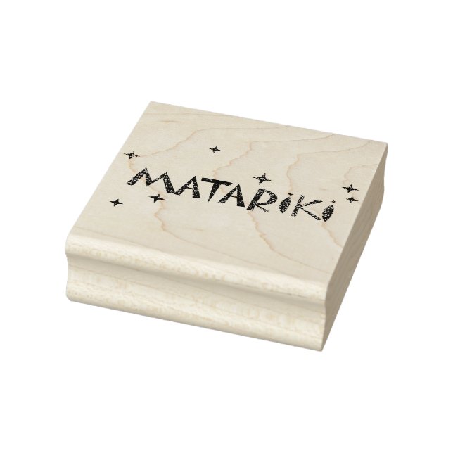 New Zealand Maori - Matariki Stars 2 Rubber Stamp (Stamp)