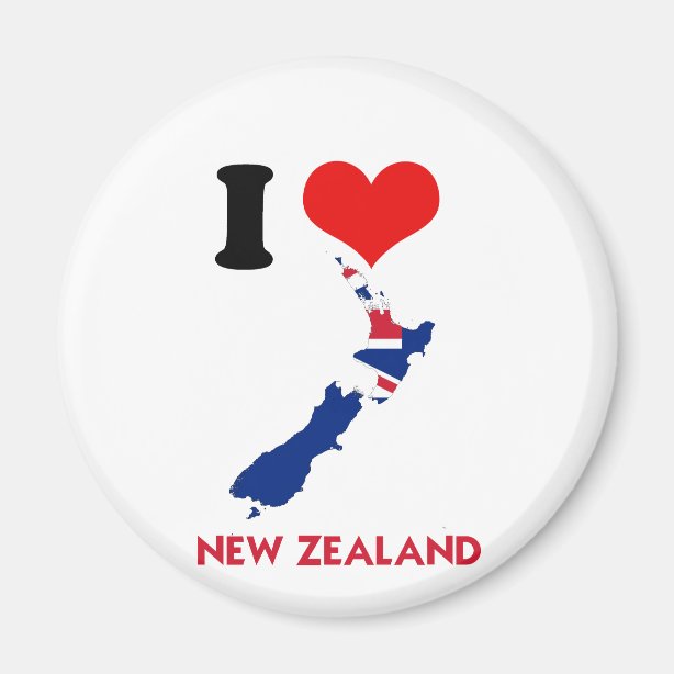 Map Of New Zealand Zazzle.co.nz