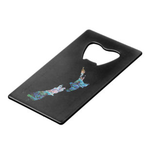 NEW ZEALAND MAP PAUA