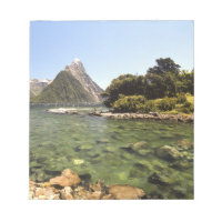 New Zealand, Mitre Peak, & Bowen River entering